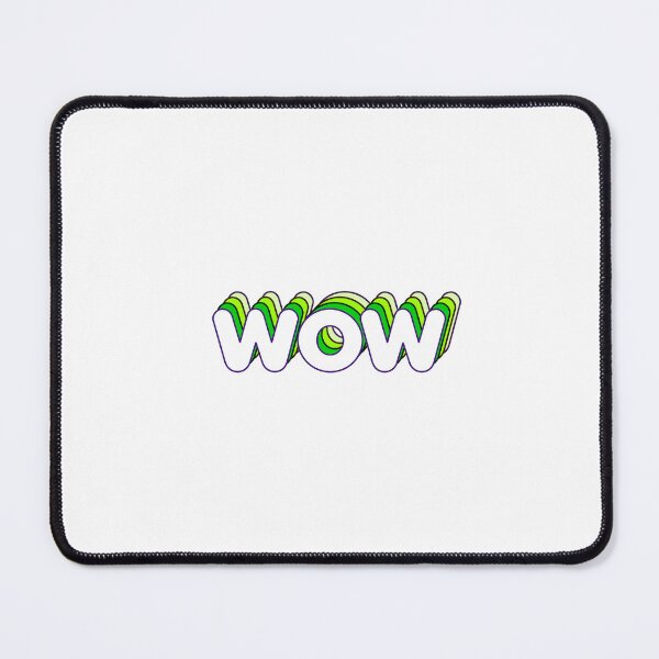 Item preview, Green Layers Wow Name Label designed and sold by NormadWorld.