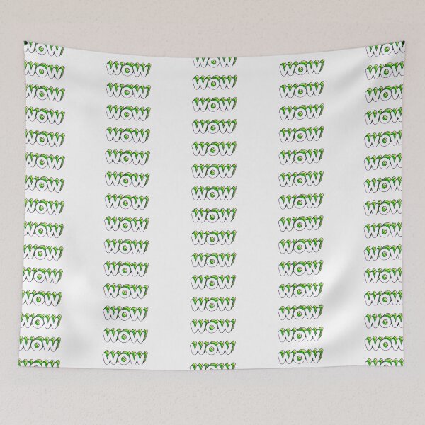 Item preview, Green Layers Wow Name Label  designed and sold by NormadWorld.