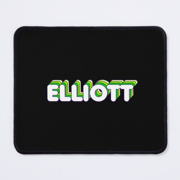 Item preview, Green Layers Elliott Name Label (Black) designed and sold by NormadWorld.