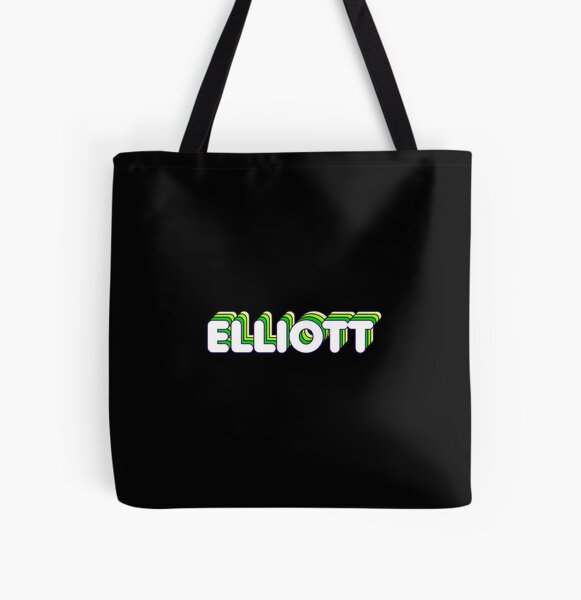Item preview, Green Layers Elliott Name Label (Black) designed and sold by NormadWorld.