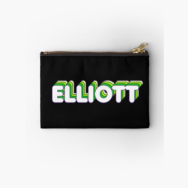 Item preview, Green Layers Elliott Name Label (Black) designed and sold by NormadWorld.