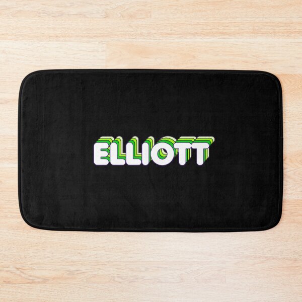 Item preview, Green Layers Elliott Name Label (Black) designed and sold by NormadWorld.