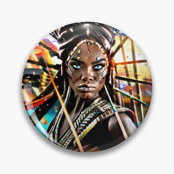 Item preview, Queen Nzinga designed and sold by WarriorQueens.
