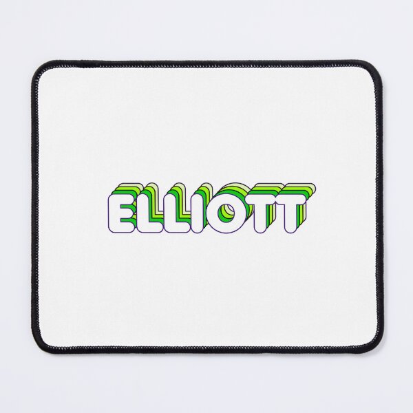 Item preview, Green Layers Elliott Name Label designed and sold by NormadWorld.