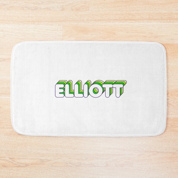 Item preview, Green Layers Elliott Name Label designed and sold by NormadWorld.
