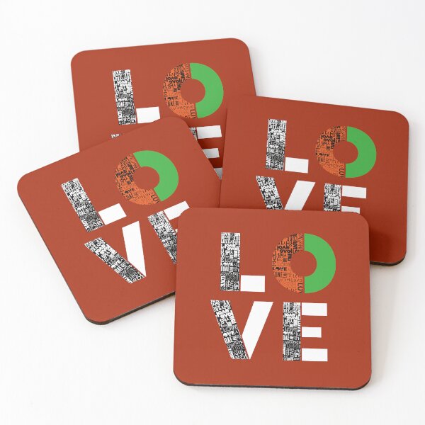Item preview, Love & Sarang lettering design. designed and sold by hojeong-art.