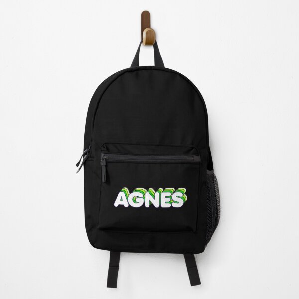 Item preview, Green Layers Agnes Name Label (Black) designed and sold by NormadWorld.