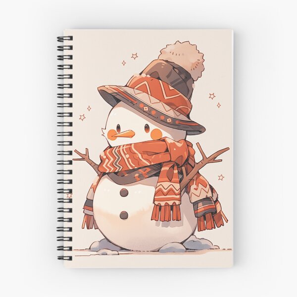 Item preview, Anime Christmas Snowman with Scarf designed and sold by asianspalace.
