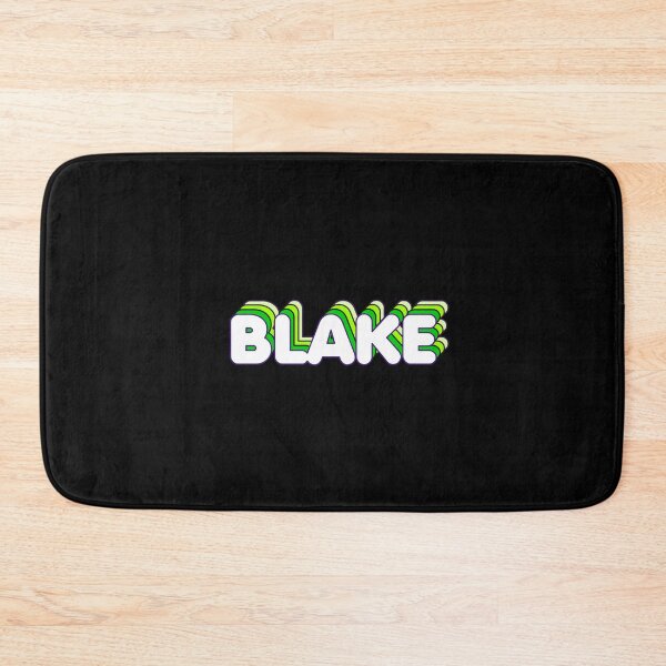 Item preview, Green Layers Blake Name Label (Black) designed and sold by NormadWorld.