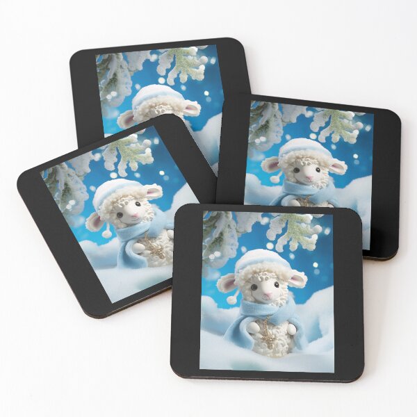 Item preview, Cute Sheep With Snowflakes designed and sold by GageStore.