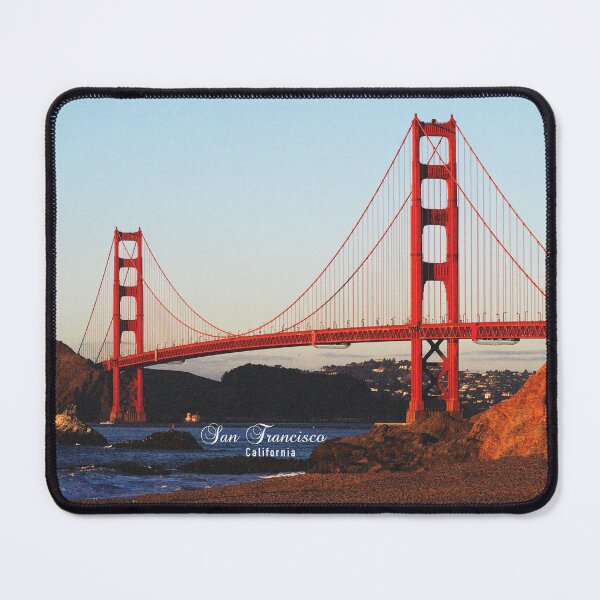 Item preview, San Francisco Golden Gate Bridge Baker Beach View designed and sold by leemcnut.