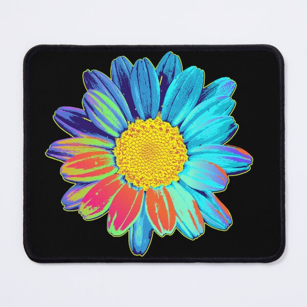 Item preview, Vibrant Bright Rainbow Flower Daisy designed and sold by Rosamint.