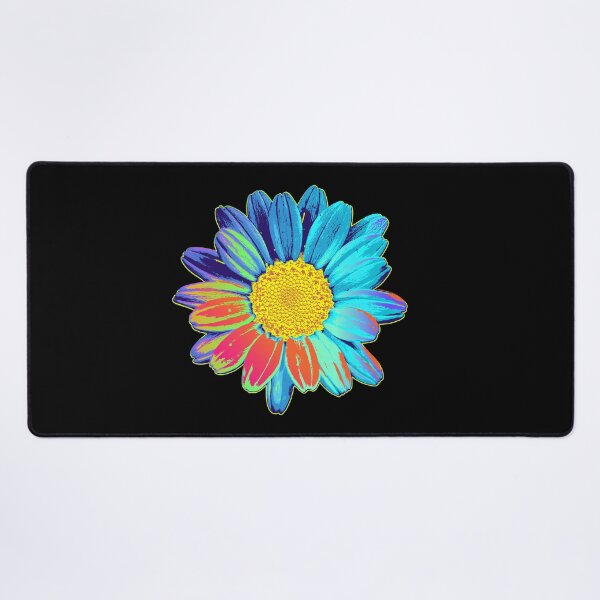 Item preview, Vibrant Bright Rainbow Flower Daisy designed and sold by Rosamint.
