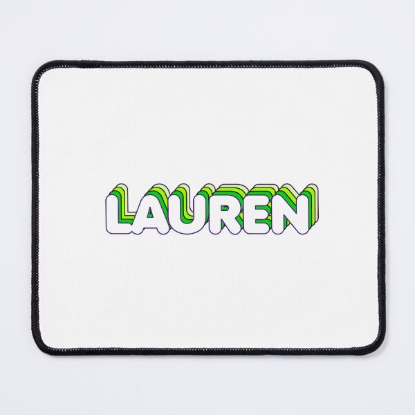Item preview, Green Layers Lauren Name Label designed and sold by NormadWorld.