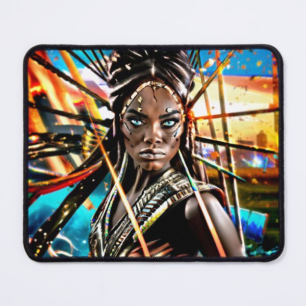Item preview, Queen Nzinga designed and sold by WarriorQueens.