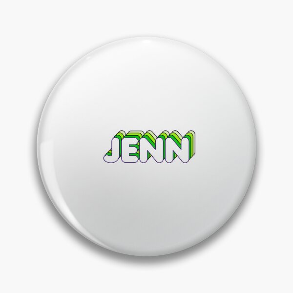 Item preview, Green Layers Jenn Name Labe designed and sold by NormadWorld.
