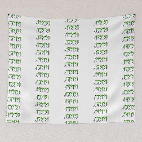 Item preview, Green Layers Jenn Name Labe designed and sold by NormadWorld.