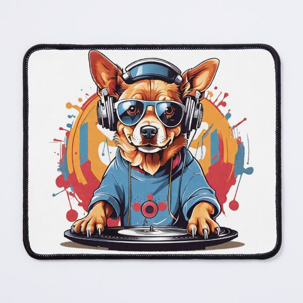 Item preview, DJ DOG designed and sold by PGAart.