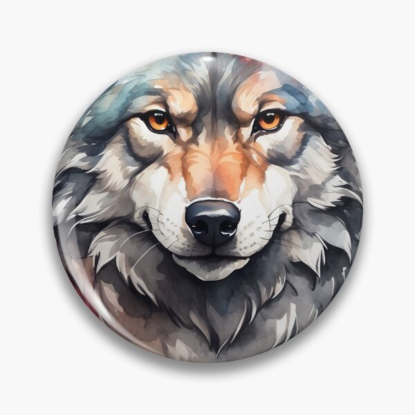 Item preview, High quality wolf painting designed and sold by RAILGUNWII.