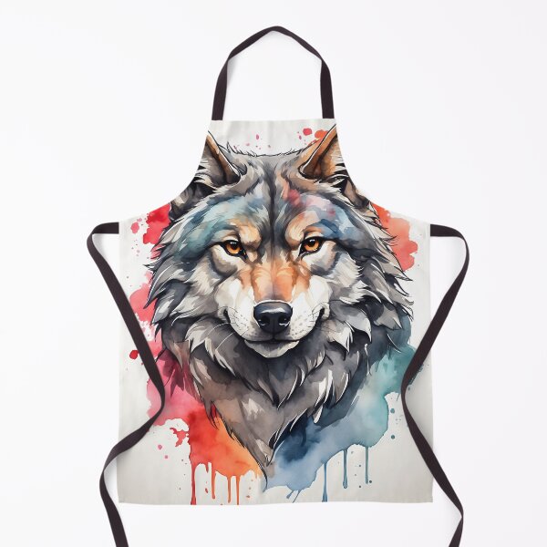 Item preview, High quality wolf painting designed and sold by RAILGUNWII.
