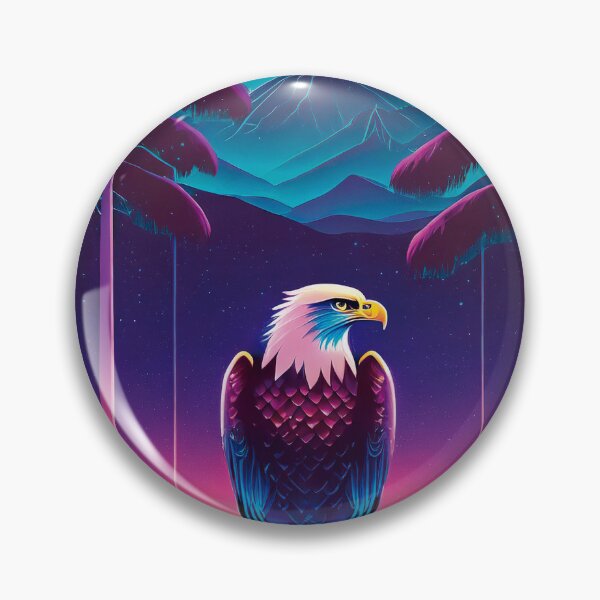 Item preview, Águila Cósmica designed and sold by Synthwave1988.