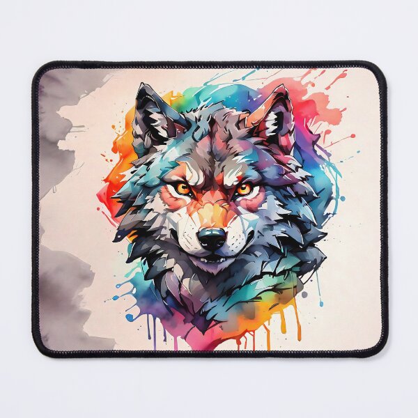 Item preview, High quality wolf painting designed and sold by RAILGUNWII.
