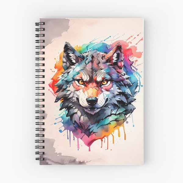 Item preview, High quality wolf painting designed and sold by RAILGUNWII.