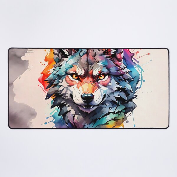 Item preview, High quality wolf painting designed and sold by RAILGUNWII.