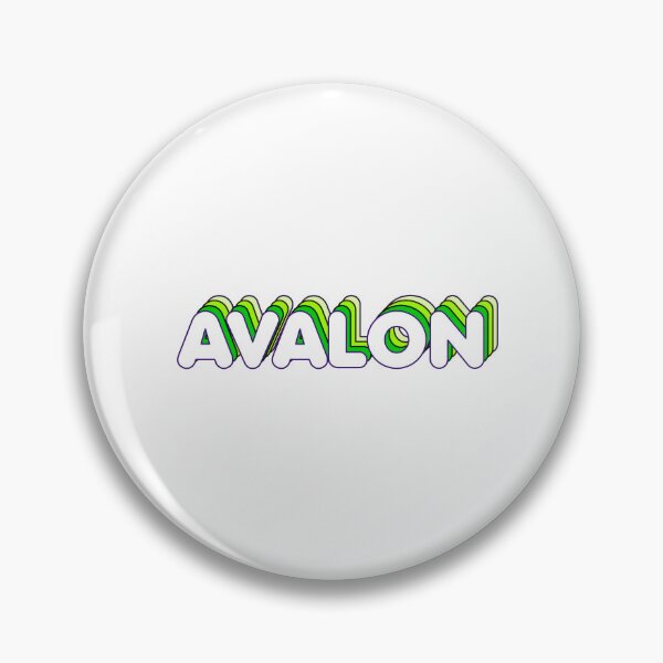 Item preview, Green Layers Avalon Name Label  designed and sold by NormadWorld.