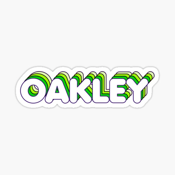 Oakley Logo Decal Sticker