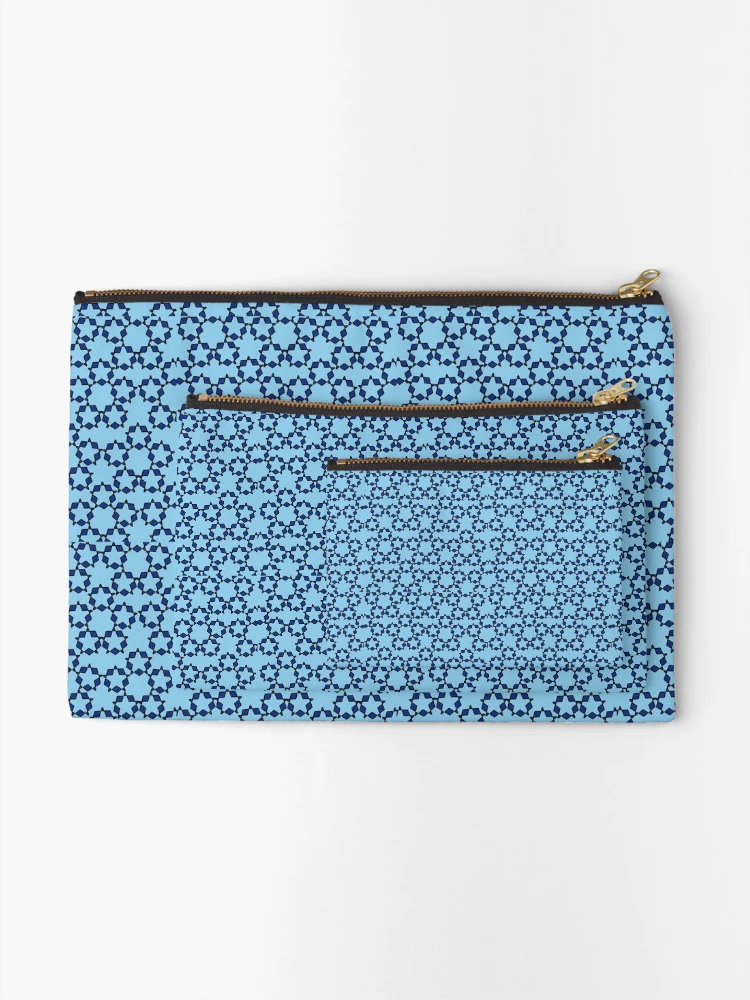 Thumbnail 2 of 4, Zipper Pouch, Colorful Geometrical Pattern designed and sold by Rajasekar.