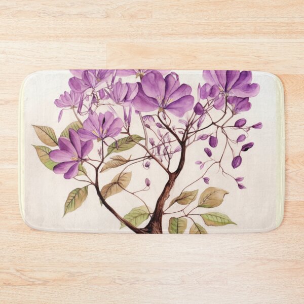 Item preview, Jacaranda Flowers Inspired By My Mothers Flower Paintings  designed and sold by CDC40.