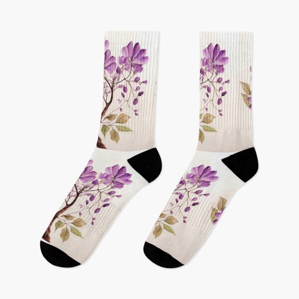Item preview, Jacaranda Flowers Inspired By My Mothers Flower Paintings  designed and sold by CDC40.