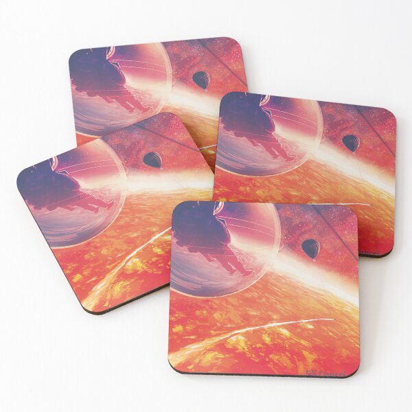 Item preview, STK204949S-Skies Sparkle Above a Never-Ending Ocean of Lava designed and sold by StocktrekImages.