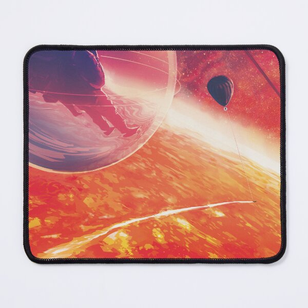 Item preview, STK204949S-Skies Sparkle Above a Never-Ending Ocean of Lava designed and sold by StocktrekImages.