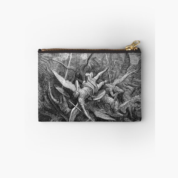 Item preview, Gustave Dore Print. Almighty Power from John Milton's Paradise Lost. Antique Angel Art. Digitally remastered designed and sold by el-padre.