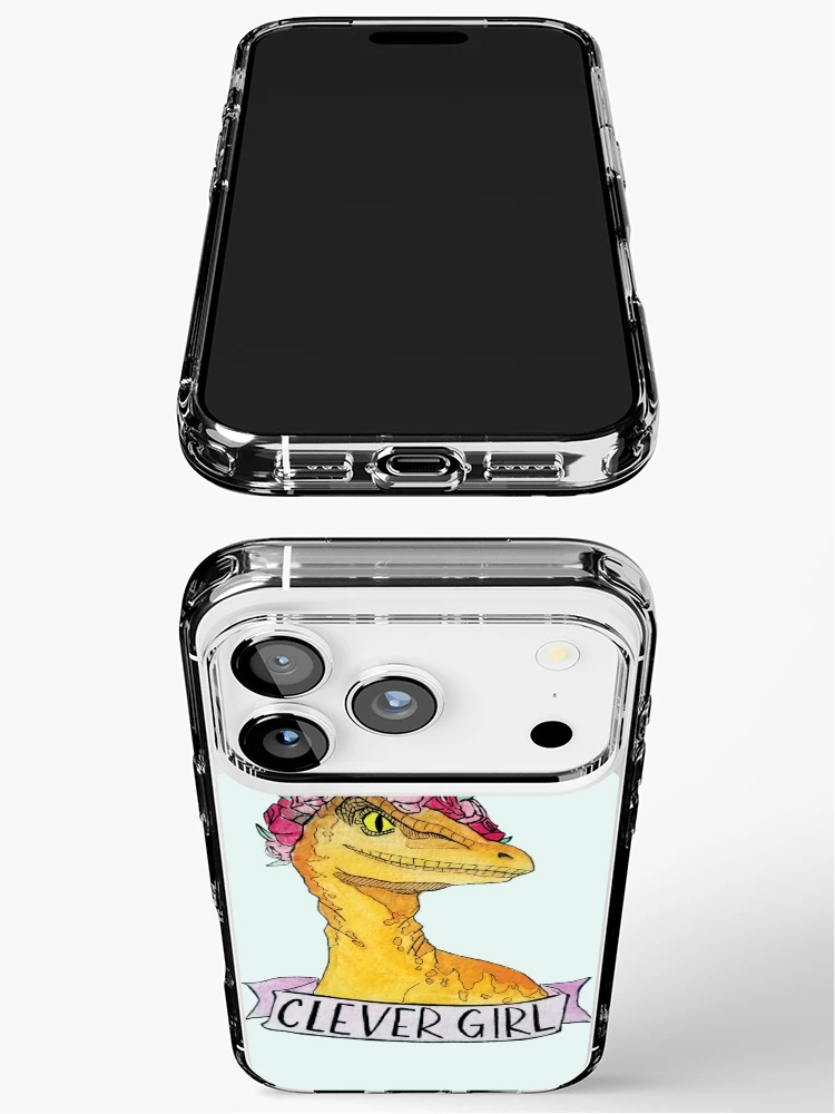 Thumbnail 3 of 5, iPhone Case, Clever Raptor designed and sold by Reeberry.