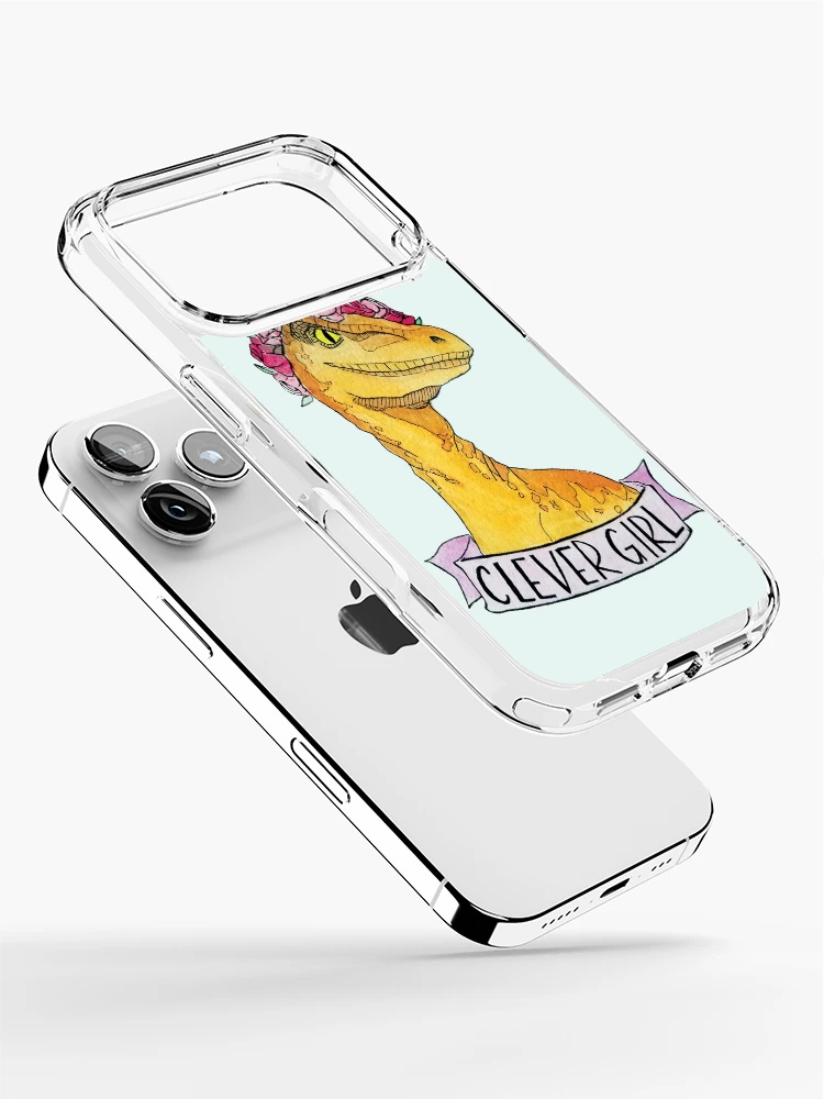 Thumbnail 2 of 5, iPhone Case, Clever Raptor designed and sold by Reeberry.
