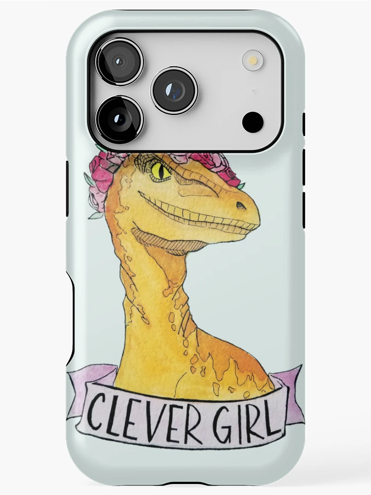 Thumbnail 1 of 4, iPhone Case, Clever Raptor designed and sold by Reeberry.