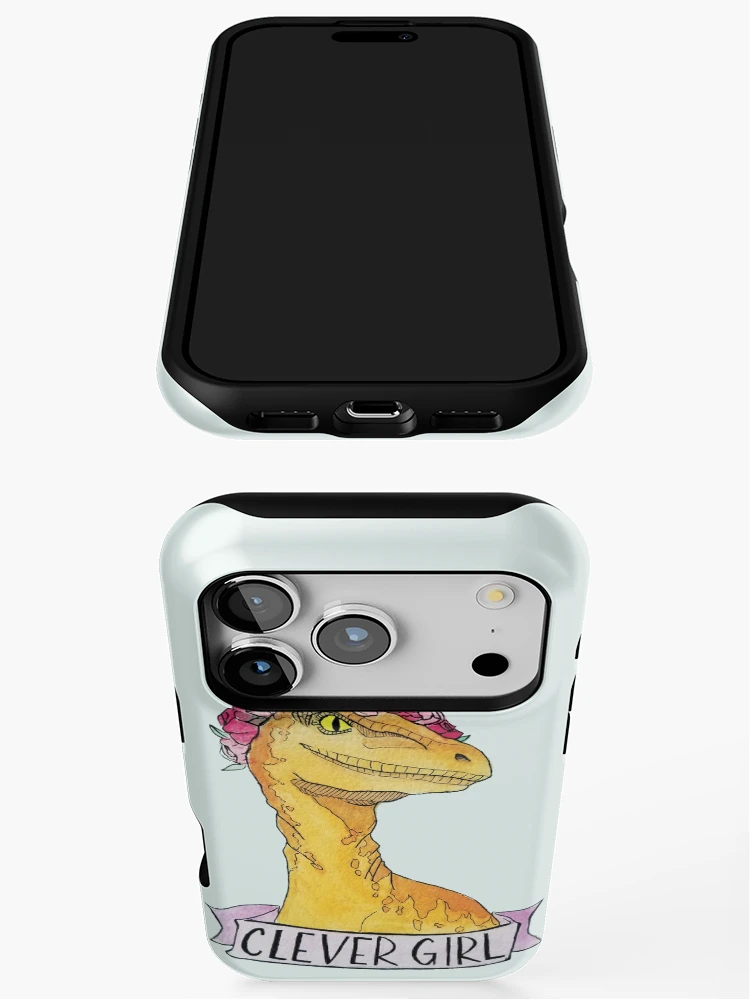 Thumbnail 3 of 4, iPhone Case, Clever Raptor designed and sold by Reeberry.