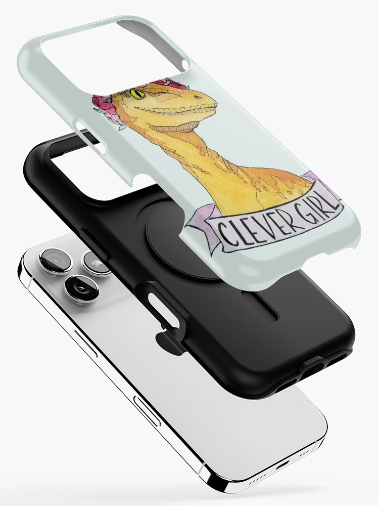 Thumbnail 2 of 4, iPhone Case, Clever Raptor designed and sold by Reeberry.