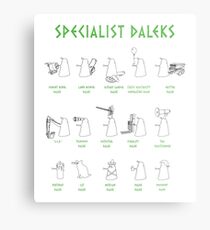 Specialist Daleks Metal Print