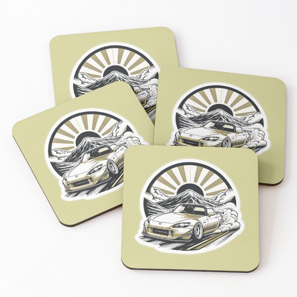 Item preview, S2000 Japanese sun rays Yellow designed and sold by mugooooo.