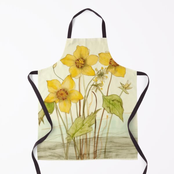 Item preview, Kingcup Flowers Inspired By My Mothers Flower Paintings designed and sold by CDC40.