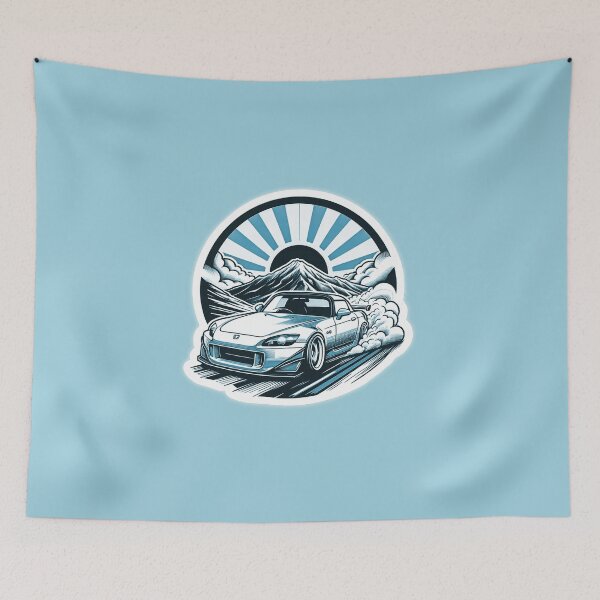 Item preview, S2000 Japanese sun rays Blue designed and sold by mugooooo.