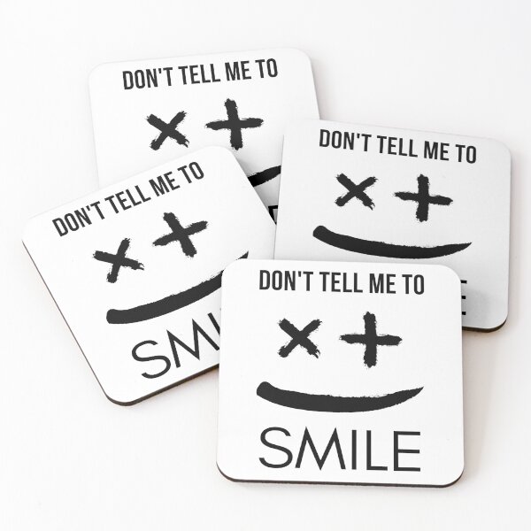 Item preview, Don't Tell Me To Smile  designed and sold by Hairball-Pets.
