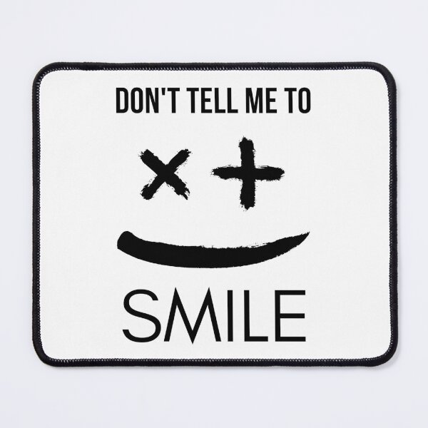 Item preview, Don't Tell Me To Smile designed and sold by Hairball-Pets.