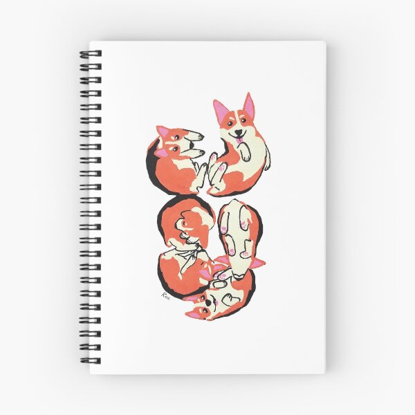 Aperçu de l'œuvre Rouleau de sushi Corgi créée et vendue par Reeberry.