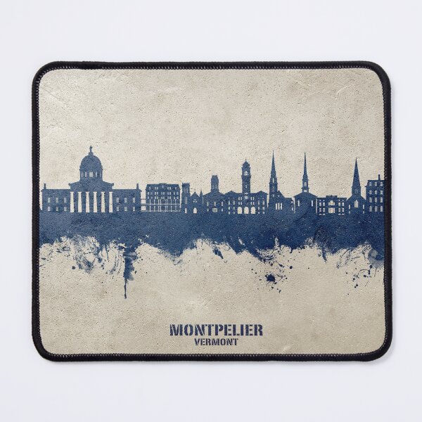 Item preview, Montpelier Vermont Skyline designed and sold by ArtPrints.