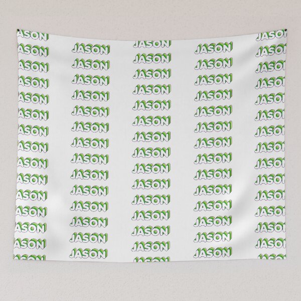 Item preview, Green Layers Jason Name Label  designed and sold by NormadWorld.